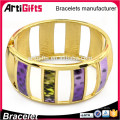 Wholesale pakistanais or bangles conceptions bracelets en métal